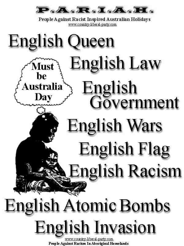 'Australia' Day Looms...