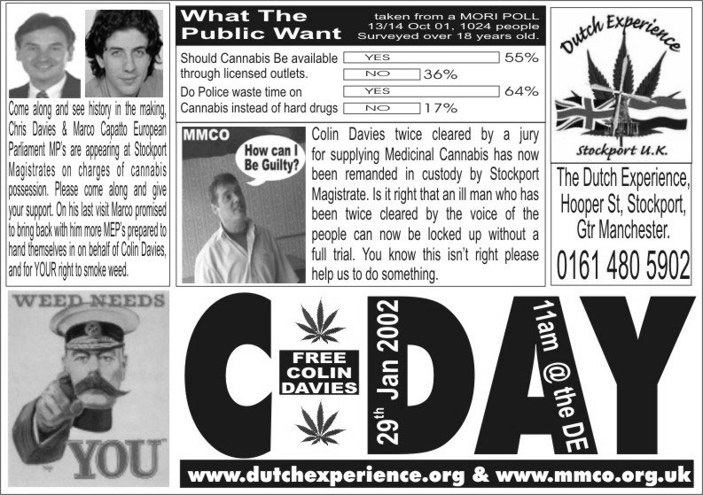 C Day for Medical Cannabis is Stockport Jan 29th A promo