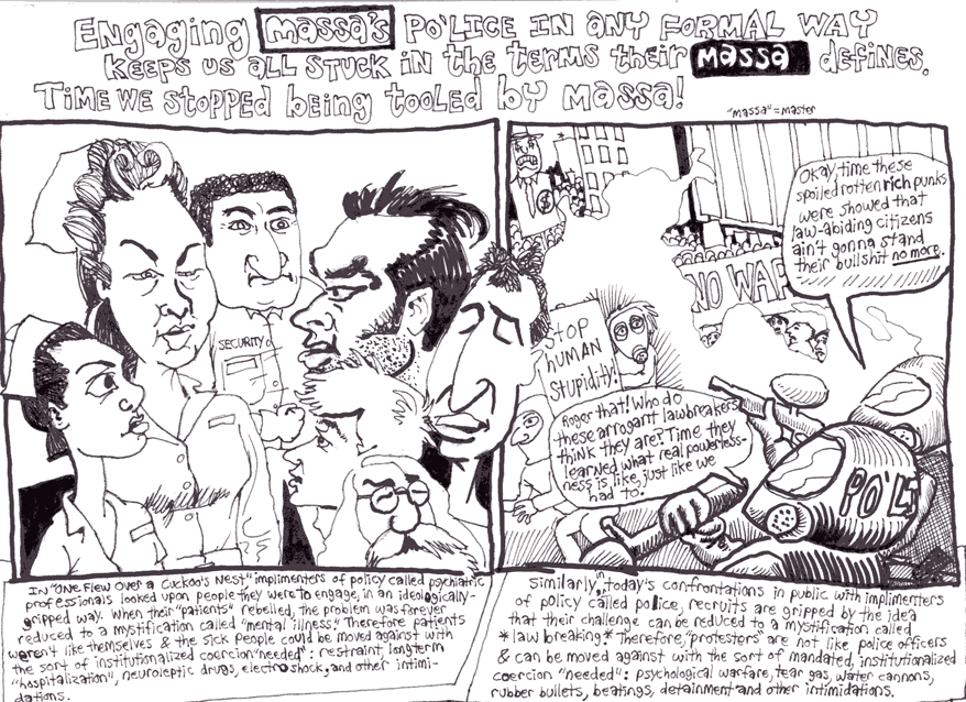 When Demonstrators Think They Can Use "the Master's Tools" (art)