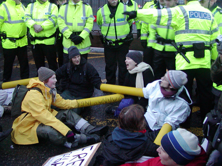 pics and final release from Faslane Monday