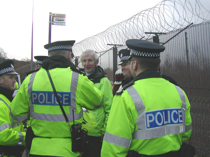 pics and final release from Faslane Monday