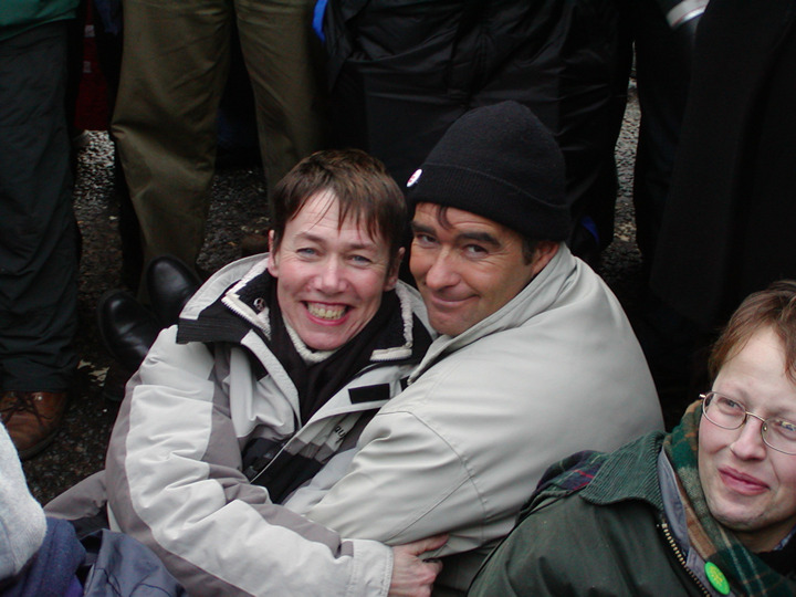 pics and final release from Faslane Monday