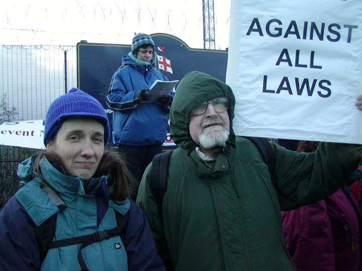 pics and final release from Faslane Monday
