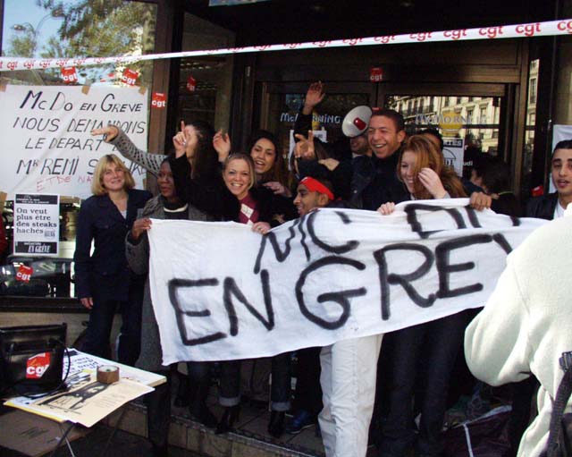 McDonald's Paris: Striking, Occupying and Winning