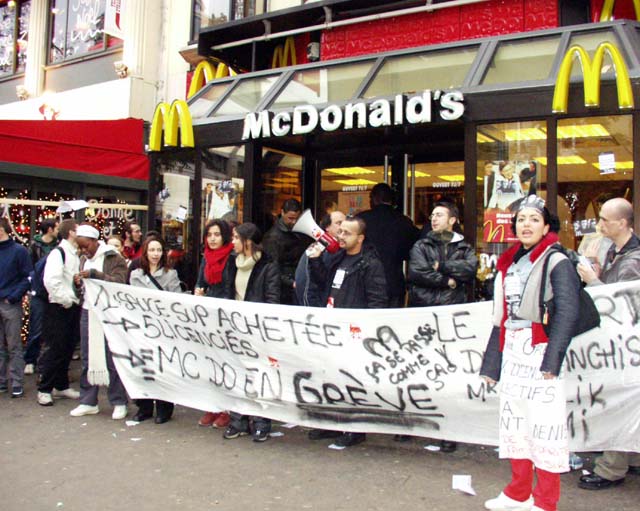 McDonald's Paris: Striking, Occupying and Winning