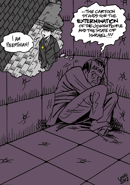 Cartoons and paranoia (article+cartoon by Latuff)