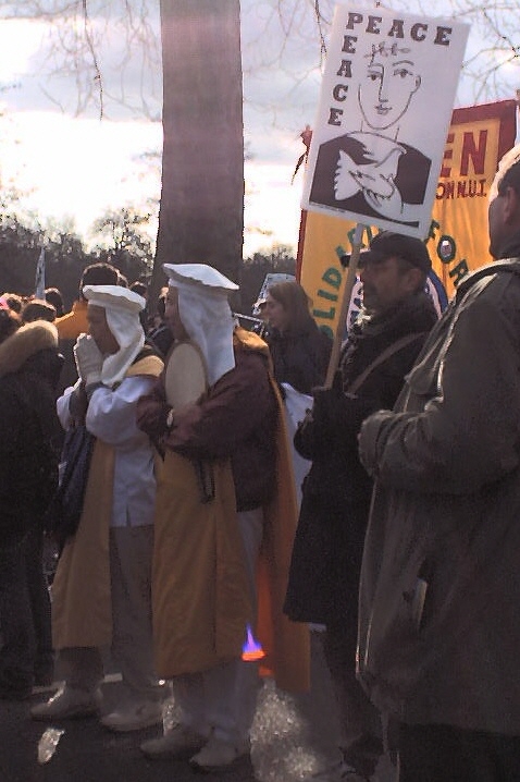 Pictures of the Anti War Demo London March 2 2002
