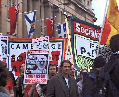 Pictures of the Anti War Demo London March 2 2002