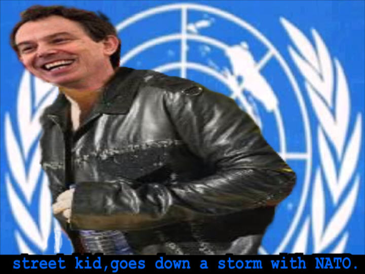 street kid takesNATO by storm