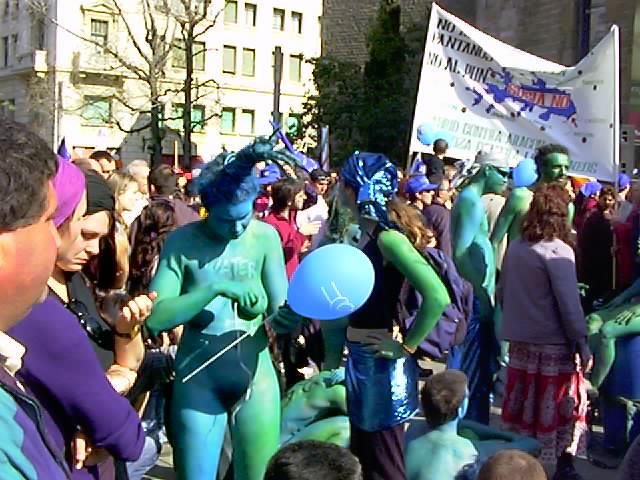 barcelona water demo