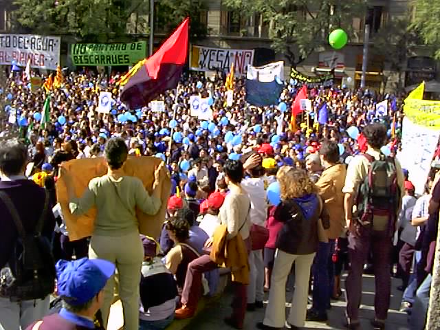 barcelona water demo