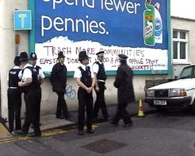 Blunkett in Bristol - PR Story + Pics (bristol imc)