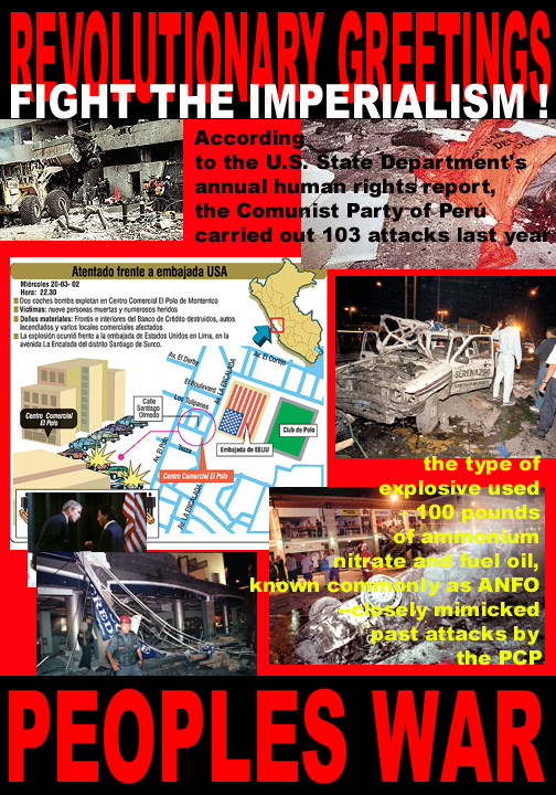 Perú: Revolutionary greetings !