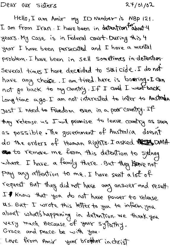 Liberation of Woomera refugess photos