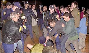 Liberation of Woomera refugess photos