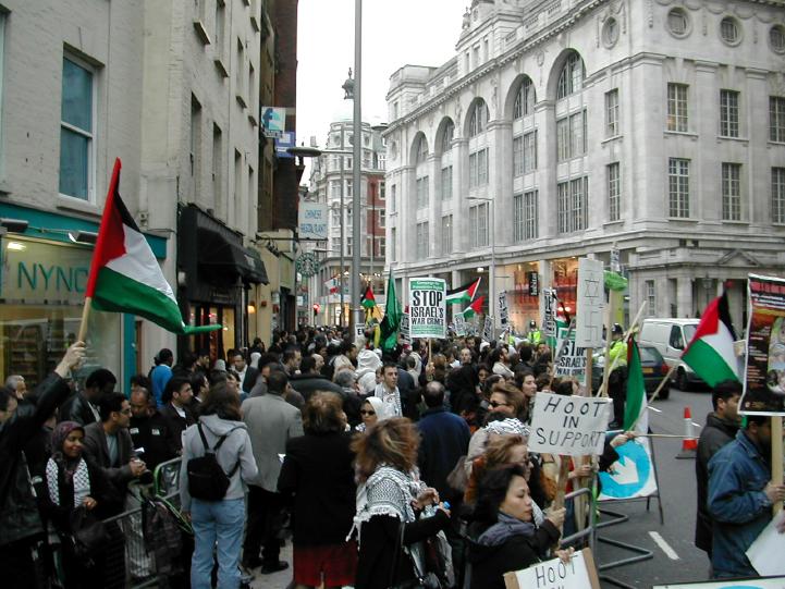 London Palestine Demo, report and updated arrangements
