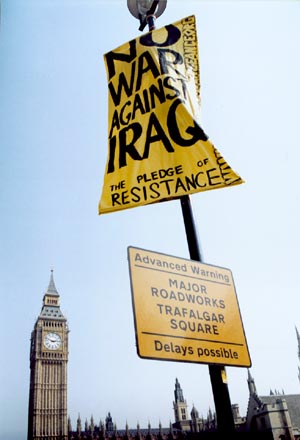 Report on ARROW protest today