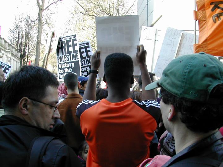 London Palestine Demo, Sat. 6th April