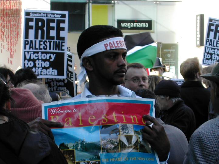 London Palestine Demo, Sat. 6th April