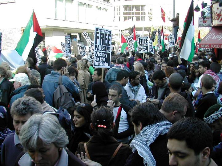 London Palestine Demo, Sat. 6th April