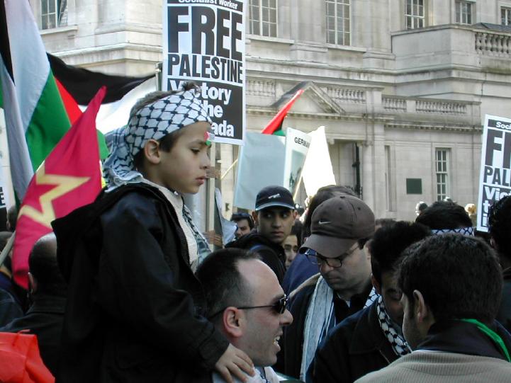 London Palestine Demo, Sat. 6th April