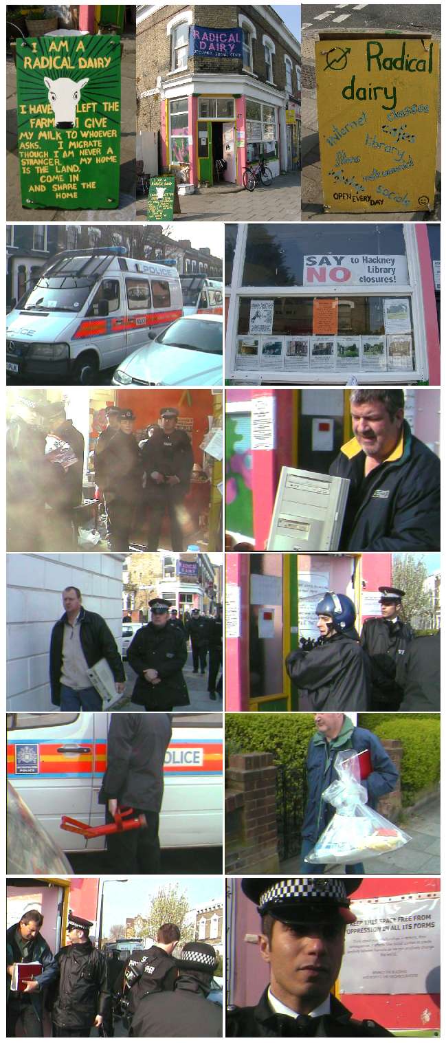 Dairy Social Centre Raided: Pics + Report