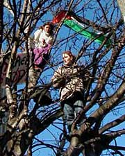 Peace Protest at Israeli Embassy Dublin