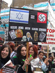 Israeli Embassy Demo, London April 2nd 2002