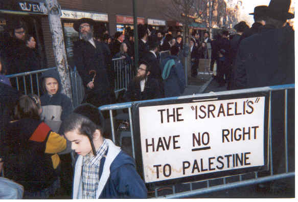 Jews Protest "Israeli" Crimes
