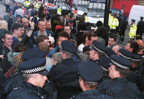 Pics from Kissinger protest