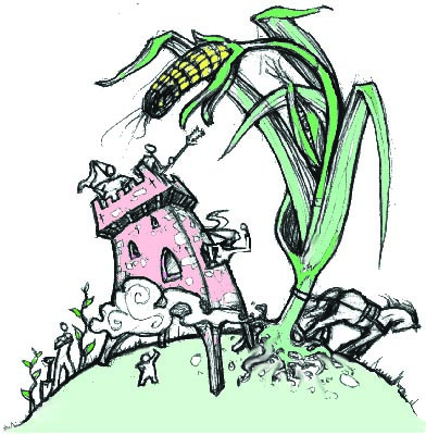 Pink Castles in Dorest GM test site