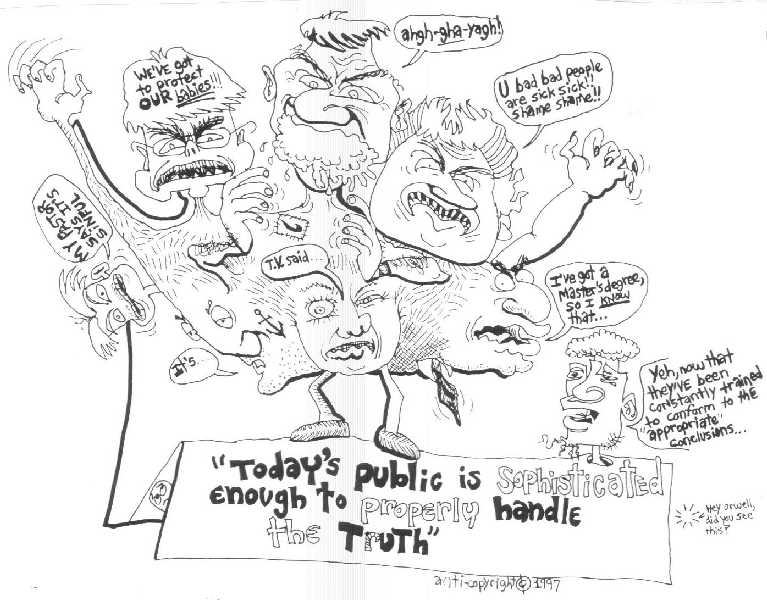 Authoritarian Ignorance the Norm of Hyped-up Public re: pedophiles