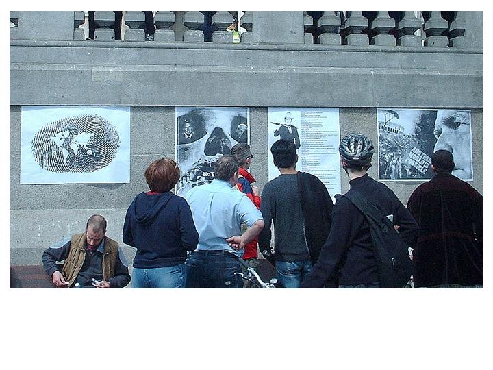Movementoftheimagination Mayday projects in Trafalgar Square
