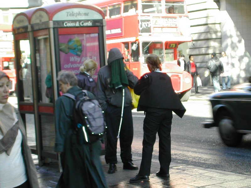 Police start early...