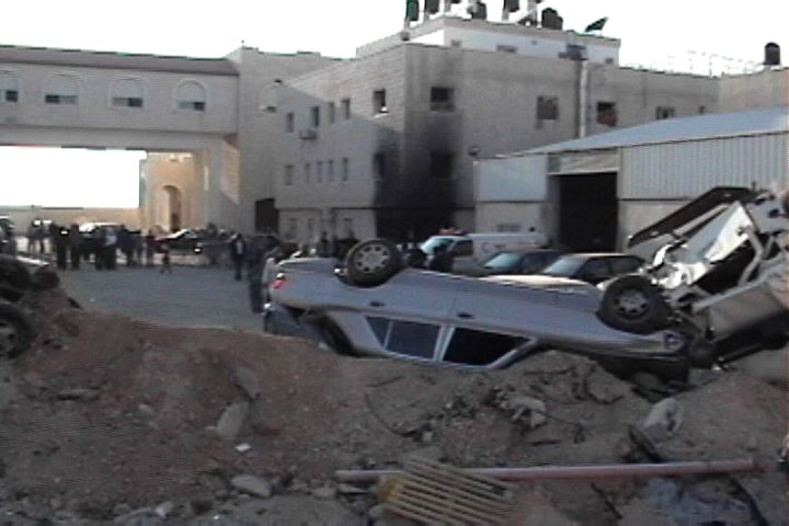 Joining the Moqataa 40 in Yassr Arafats compound, Ramallah