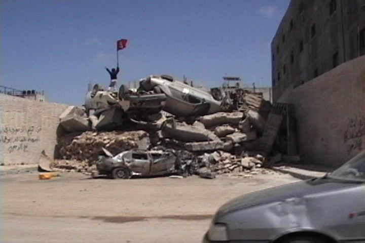 My friends in Moqataa Yassr Arafats compound, Ramallah