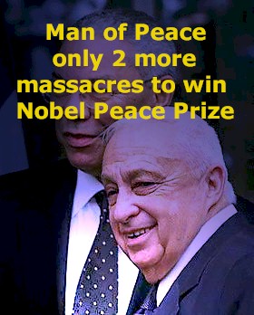 They mean Sharon's kind of Peace