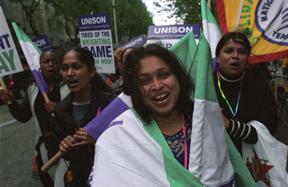 Unison Demo London 14/05/02