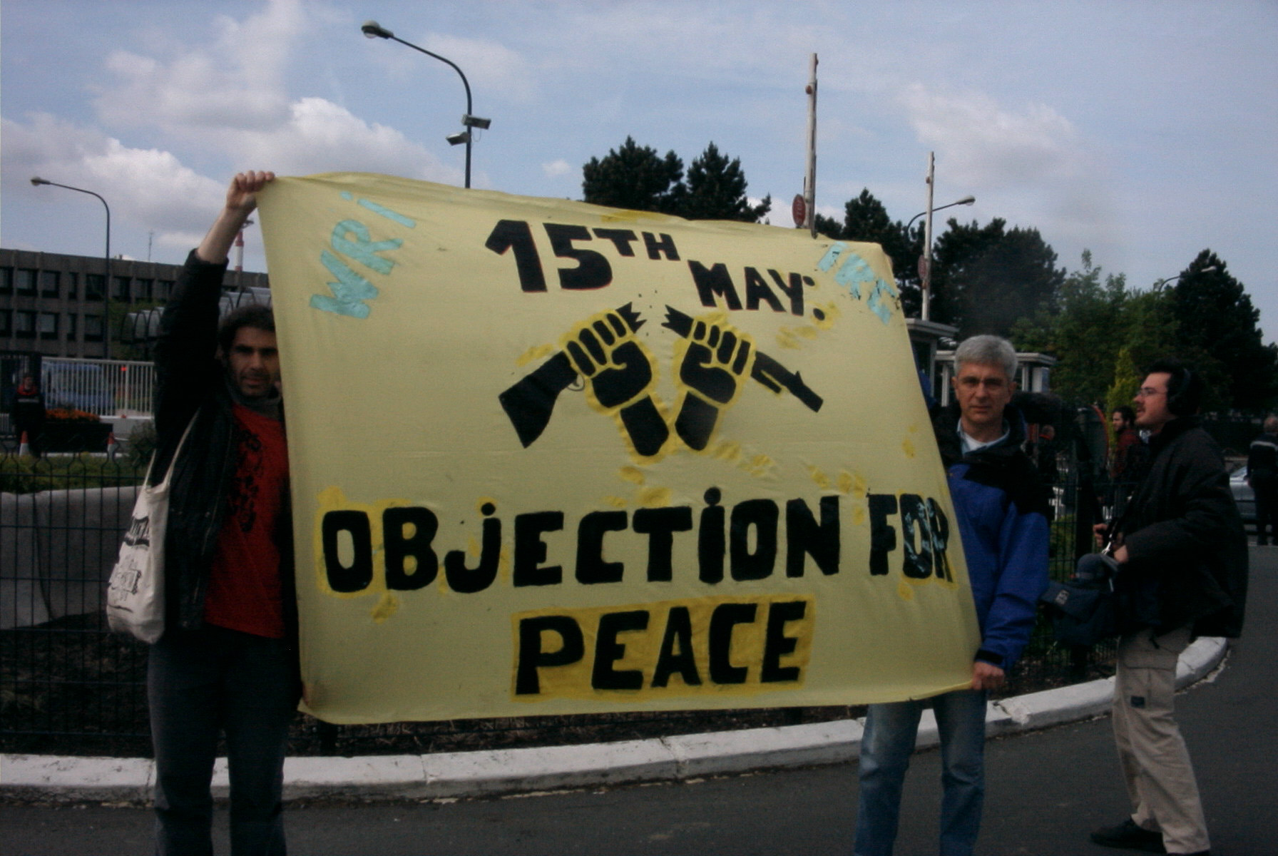 Nonviolent Activists Block NATO for 30 minutes to mark International CO Day