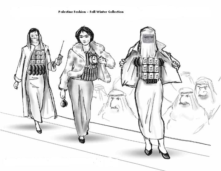 Arafat attends Palestine fashion show in West Bank. Funniest pics