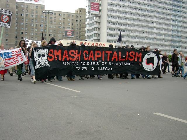 70,000 against bush, war and capitalist globalization in berlin