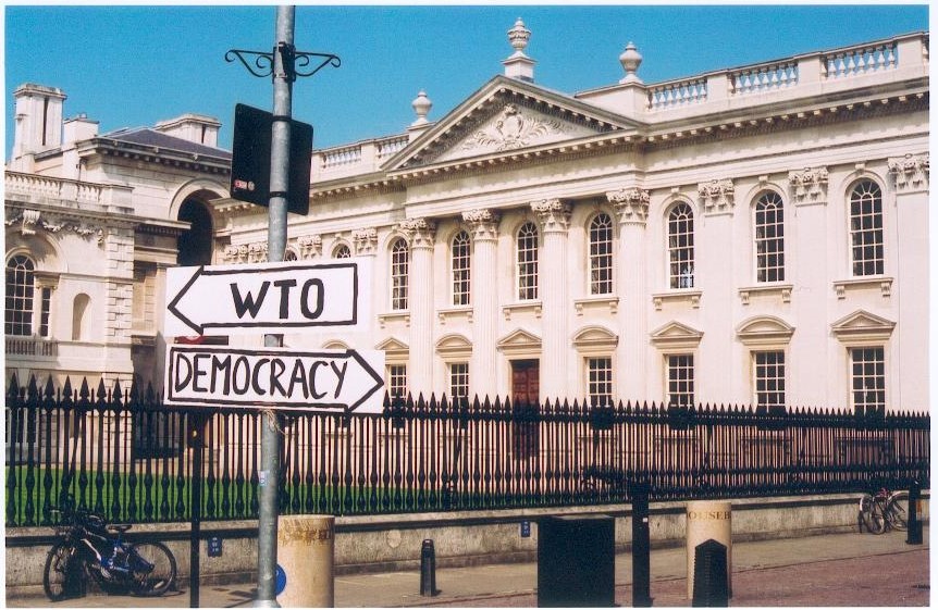 WTO / DEMOCRACY... one last picture