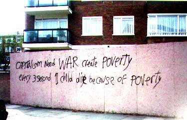 Anti-Capitalst Tags in North West London