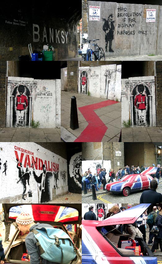 Banksy 'Jubilee' Street Party: London - pics
