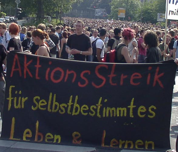 Student strike in Germany is spreading