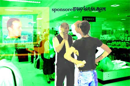 Murder is still sponsored by Selfridges - Picket And Action Friday 14th