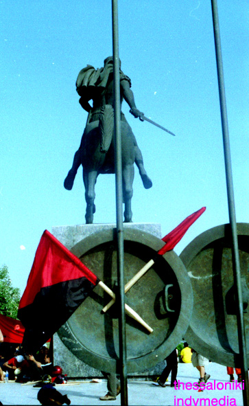 THESSALONIKI - ANTIFA ACTION