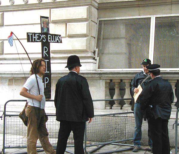 FREE WEST PAPUA Report from Downing Street