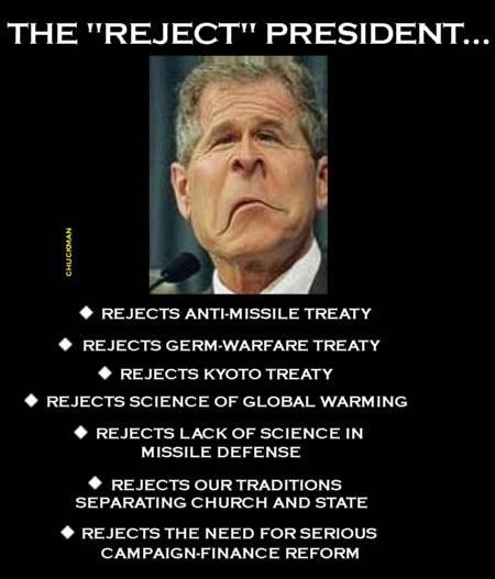 THE REJECT PRESIDENT