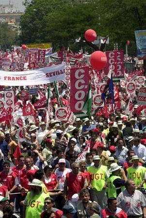 General Strike and demos in Spain